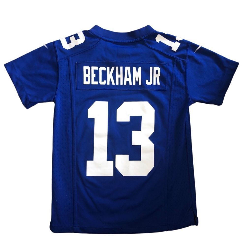 Boys/youth size L New York NFL #13 Beckham Jr jersey ✨only worn once